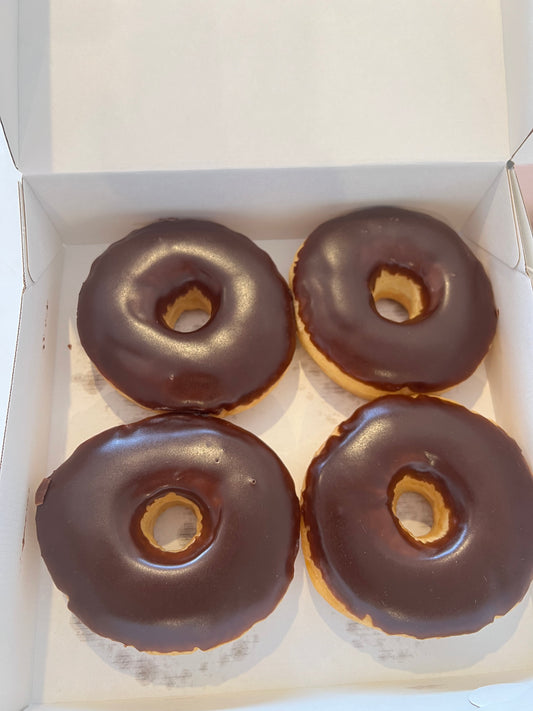Donuts 4 x Extra large (chocolate)