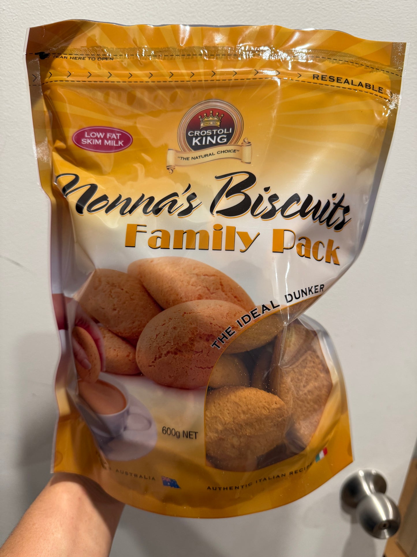 Crostoli King Nonna Biscuits 600g Family Pack