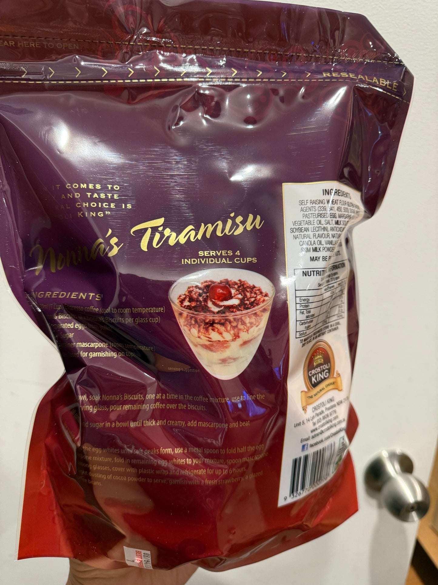 Crostoli King Nonna Biscuits 600g Family Pack