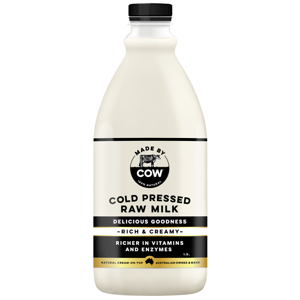 1.5L MADE BY COW Raw Jersey Milk
