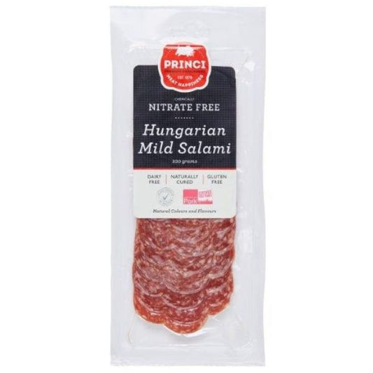 Premium Hungarian salami (mild) Nitrate Free 100g