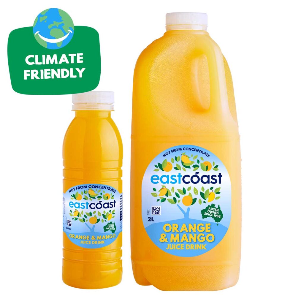 Eastcoast Orange and Mango Juice 2L