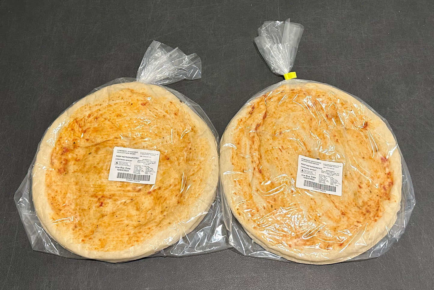 Pizza Bases ( Homemade woodfired)