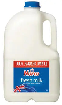 3L Norco full cream milk