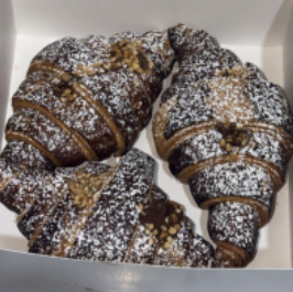 3 pack medium Nutella Croissants