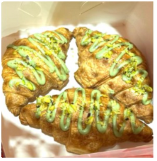 3 pack medium Pistachio Croissants