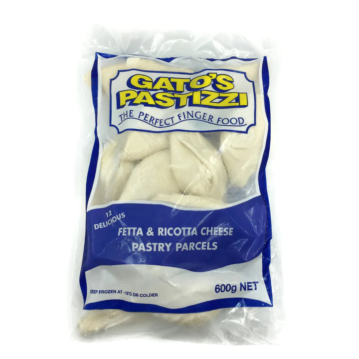 Gato's Pastizzi Feta & Ricotta 600g 12 pack