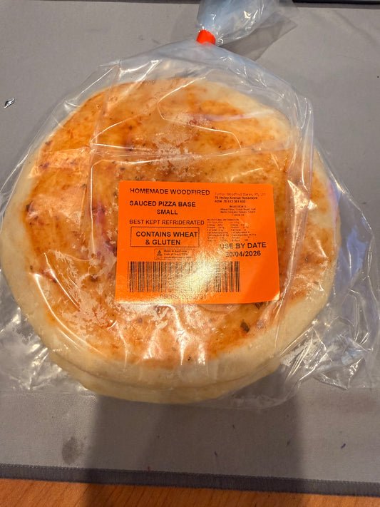 Pizza Bases Small ( Homemade woodfired)  pack of 3