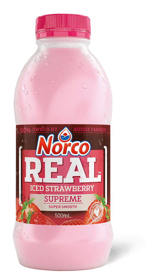 500ML REAL ICED STRAWBERRY SUPREME (NORCO)