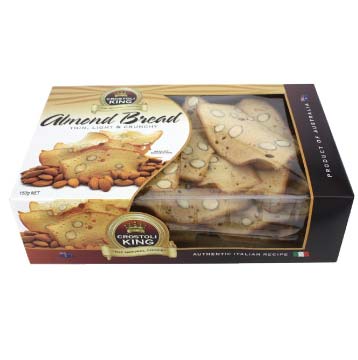 Crostoli King Almond Bread 150g