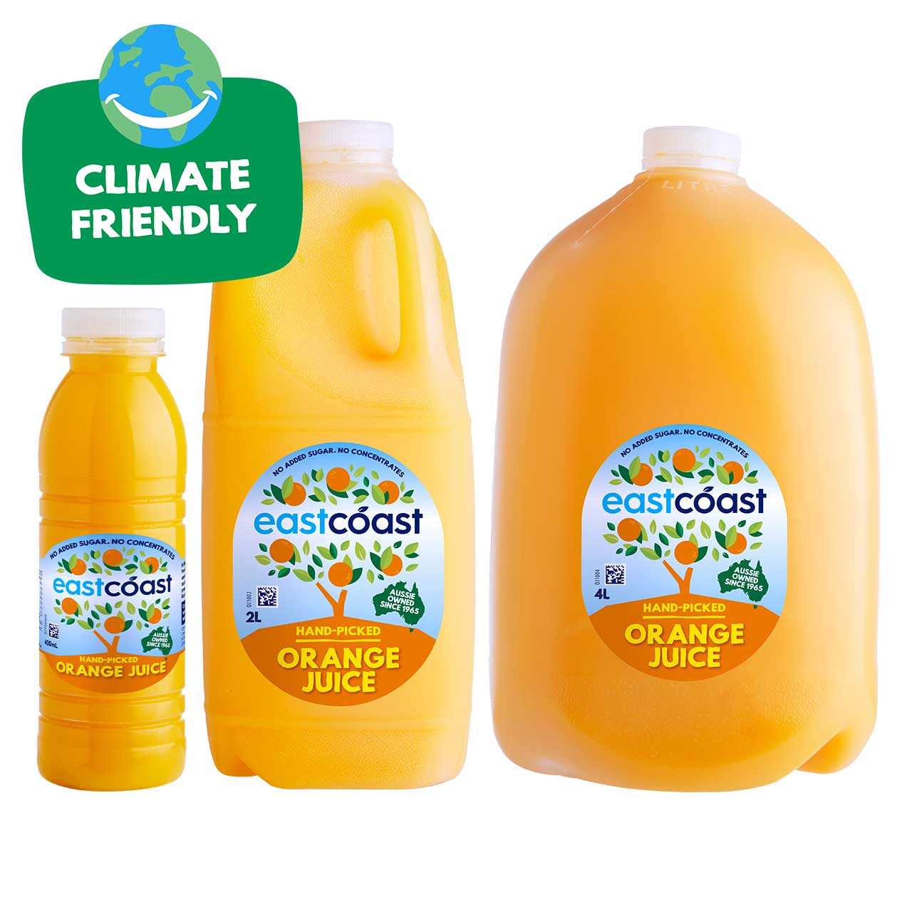 Eastcoast Orange Juice 400ml x 12 Bartuccio's Fresh