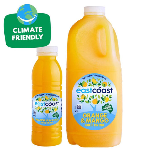 Eastcoast Orange and Mango Juice 400ml x 12