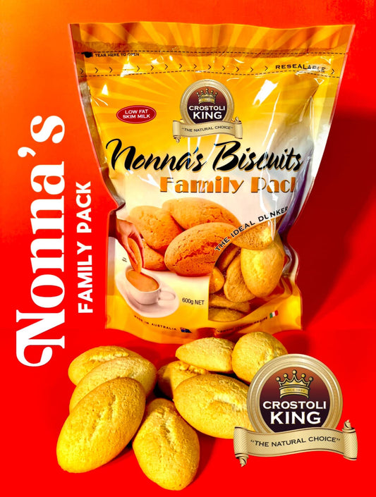 Crostoli King Nonna Biscuits 600g Family Pack