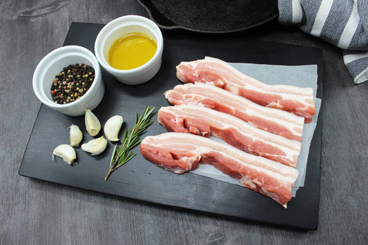 EBB Pork Belly Rashers (1KG)