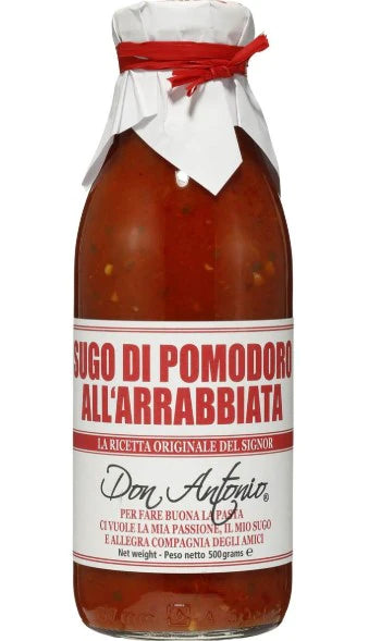 DON ANTONIO Premium Pasta Sauce 500G: ALL’ARRABBIATA