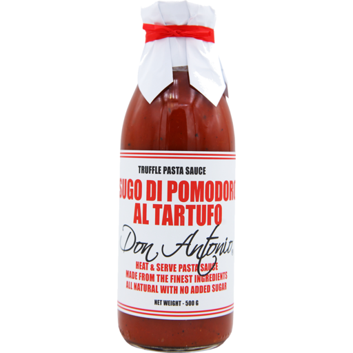 DON ANTONIO Premium Pasta Sauce 500G: TARTUFO (Black Truffle)